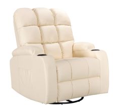 WestWood Massage Leather Sofa Electric WW-MLS12 Cream