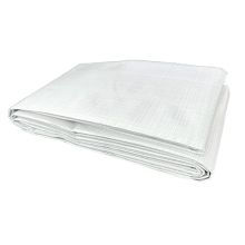 BIRCHTREE Chicken Run Cage Cover 347x193CM White