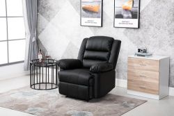 WestWood Recliner Sofa RS-04 Black