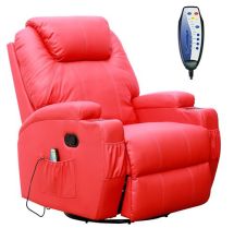 WestWood Massage Leather Sofa Electric 01 Red