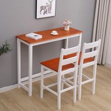 WestWood Bar Table and 2 Stools Set WW-BTS02 White and Honey