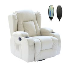 WestWood Massage Leather Sofa MLS-02 Cream