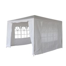 BIRCHTREE Gazebo PE 3X3M PEG01 White
