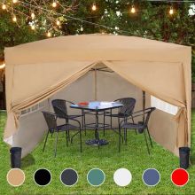 BIRCHTREE Pop Up Gazebo 3X3M Beige