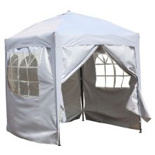 BIRCHTREE Pop Up Gazebo 2X2M White