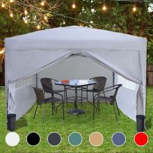 BIRCHTREE Pop Up Gazebo 3X3M White