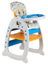 GALACTICA Baby Highchair 3in1 Orange