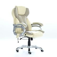 WestWood 6 Point Massage Office Chair MC8074 Cream