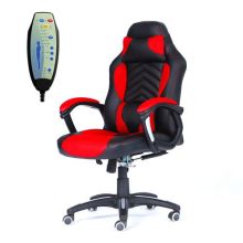 WestWood 6 Point Massage Office Chair MC09 Red and Black