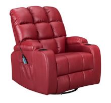 WestWood Massage Leather Sofa Electric WW-MLS12 Red