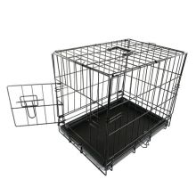FoxHunter Pet Cage 18 inch Black